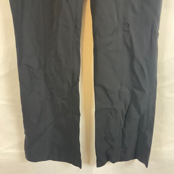 CO Fall-Winter 2020 Pants M Black Elastic Waist Back Zipper Straight Leg - Picture 4 of 9